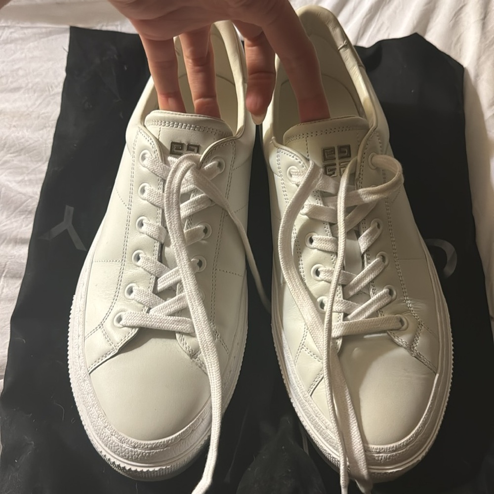 Givenchy Sport Lace-Up White Sneaker size 41